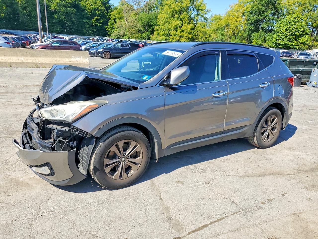 2013 HYUNDAI SANTA FE 2.4L | 5XYZUDLB0DG014674 | UPCARS