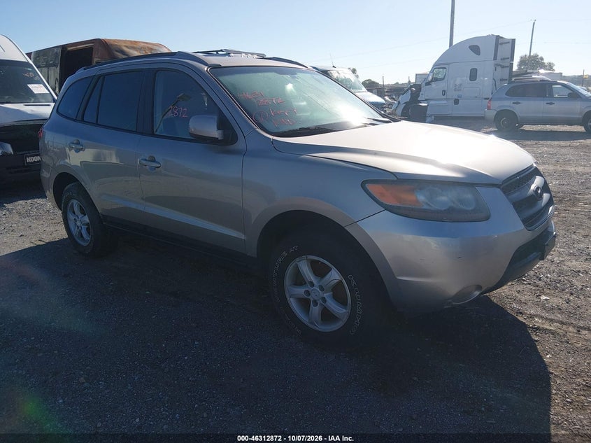 2007 HYUNDAI SANTA FE GLS | 5NMSG73D67H066798 | UPCARS