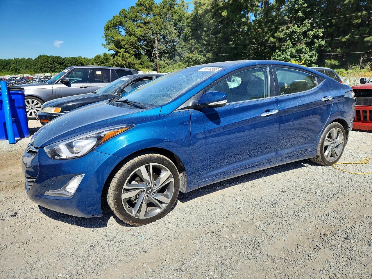 2014 HYUNDAI ELANTRA LIMITED | KMHDH4AE3EU180601 | UPCARS