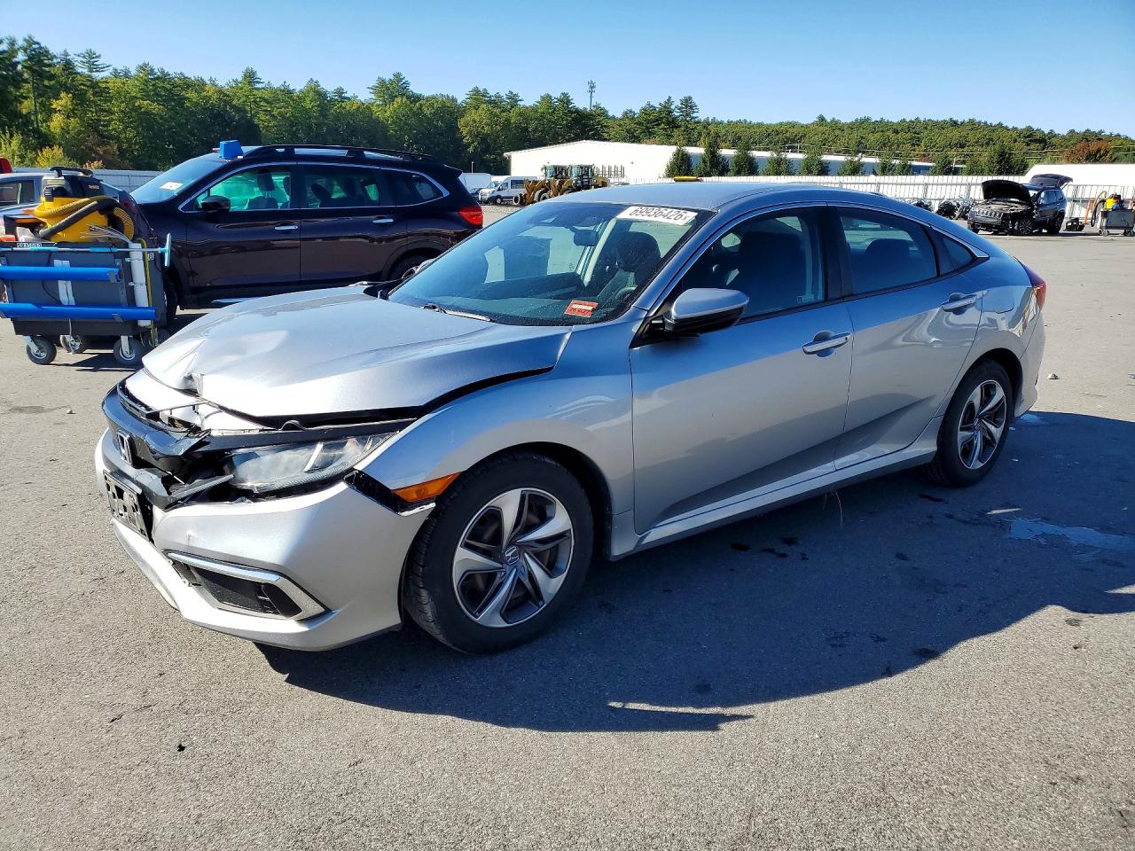 2019 HONDA CIVIC LX | 19XFC2F65KE038875 | UPCARS