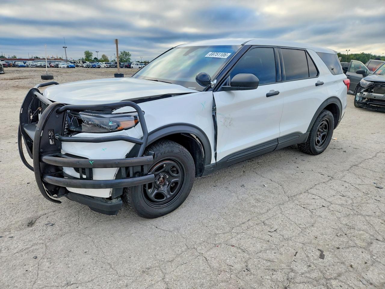 2022 FORD EXPLORER POLICE INTERCEPTOR | 1FM5K8AB7NGC42972 | UPCARS