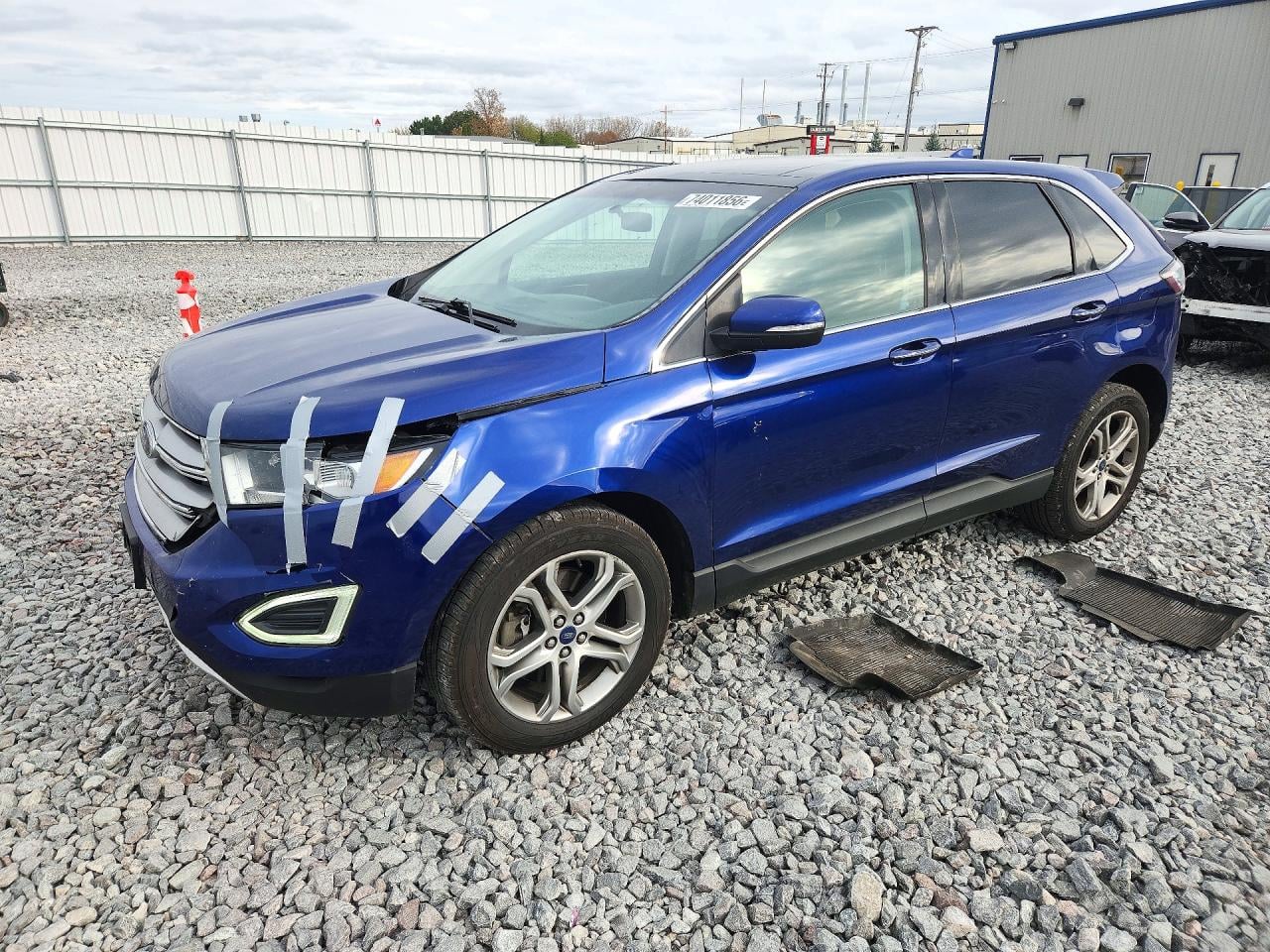 2015 FORD EDGE TITANIUM | 2FMTK4K99FBB00997 | UPCARS