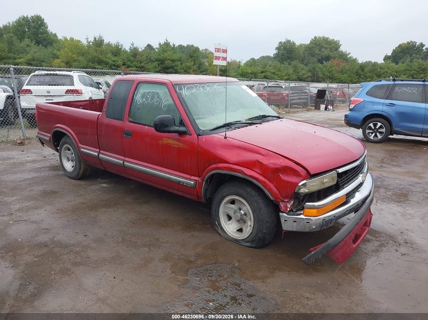 1998 CHEVROLET S-10 LS | 1GCCS19X7W8213034 | UPCARS