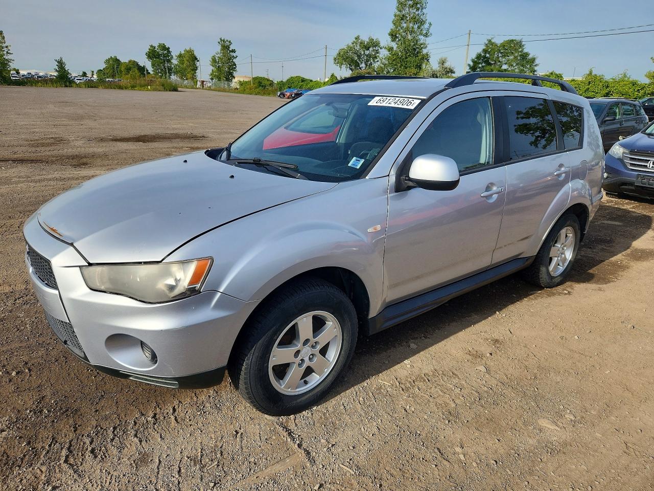 2012 MITSUBISHI OUTLANDER ES | JA4AS2AW5CU604454 | UPCARS