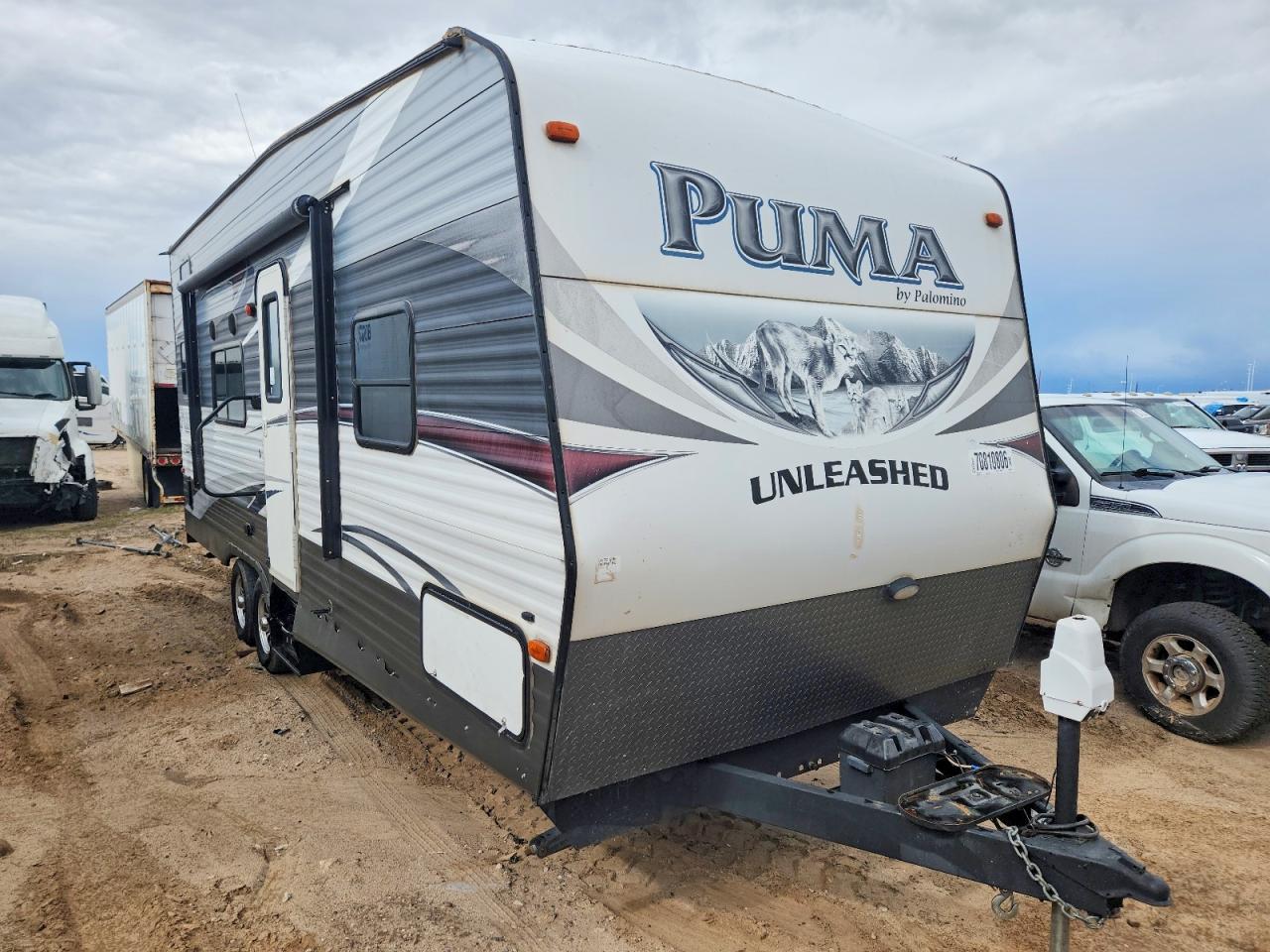 2015 FOREST RIVER PUMA CAMPER | 4X4TPTZ27FP054596 | UPCARS