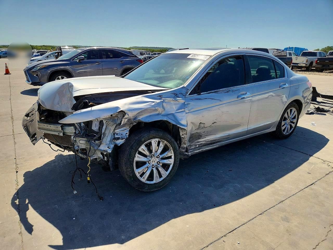 2012 HONDA ACCORD EXL | 1HGCP3F85CA020140 | UPCARS