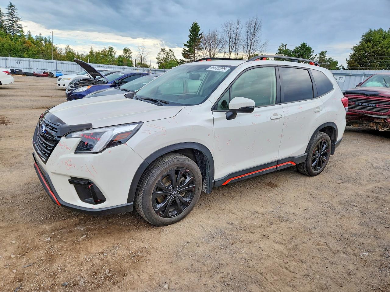 2022 SUBARU FORESTER SPORT | JF2SKEHC2NH494841 | UPCARS