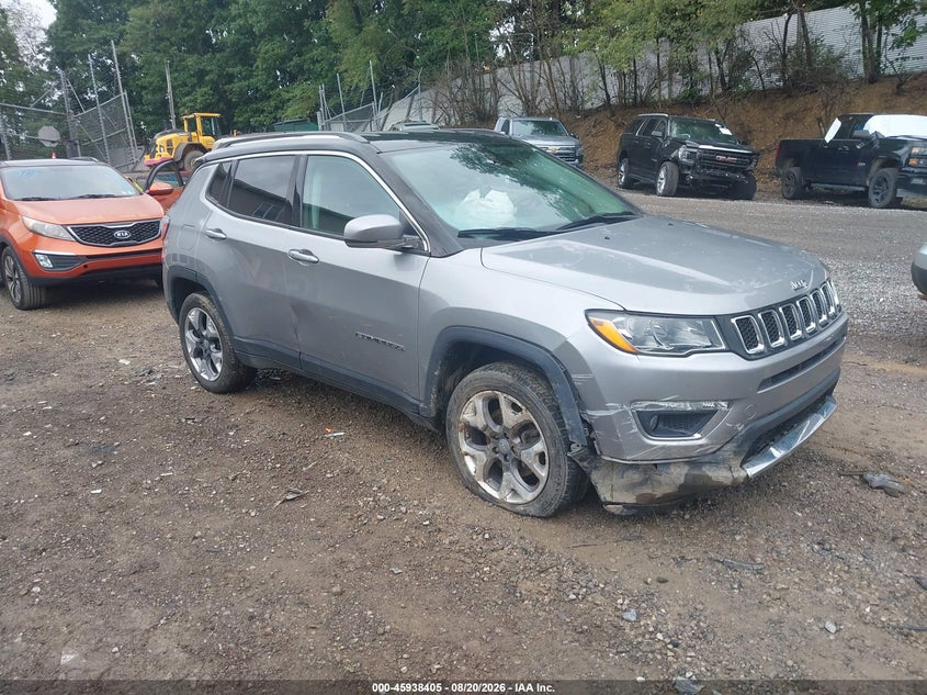 2019 JEEP COMPASS LIMITED 4X4 | 3C4NJDCB0KT826960 | UPCARS
