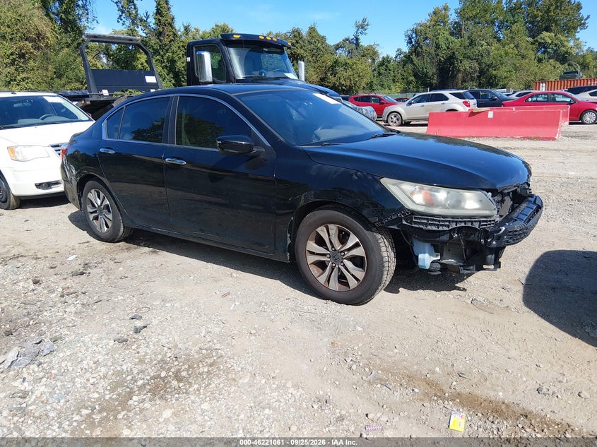 2013 HONDA ACCORD LX | 1HGCR2F39DA096437 | UPCARS