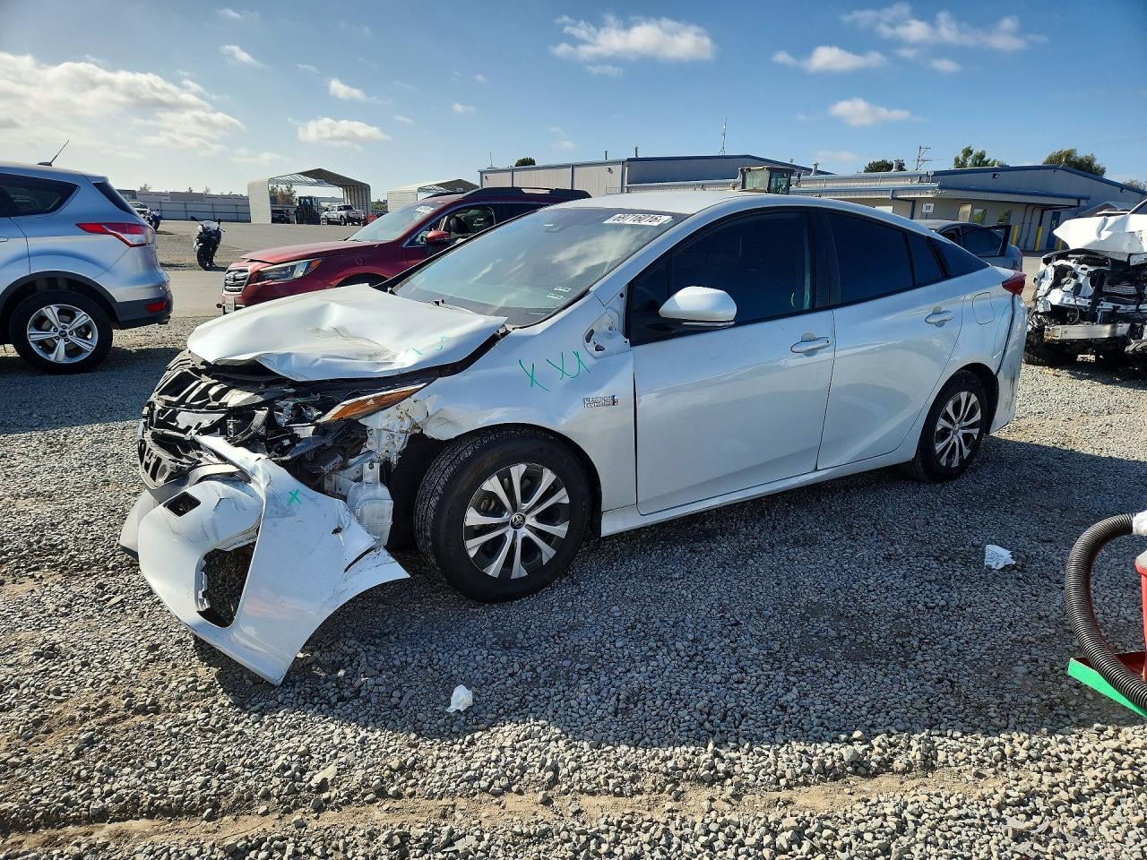 2021 TOYOTA PRIUS LE | JTDKAMFP1M3181826 | UPCARS