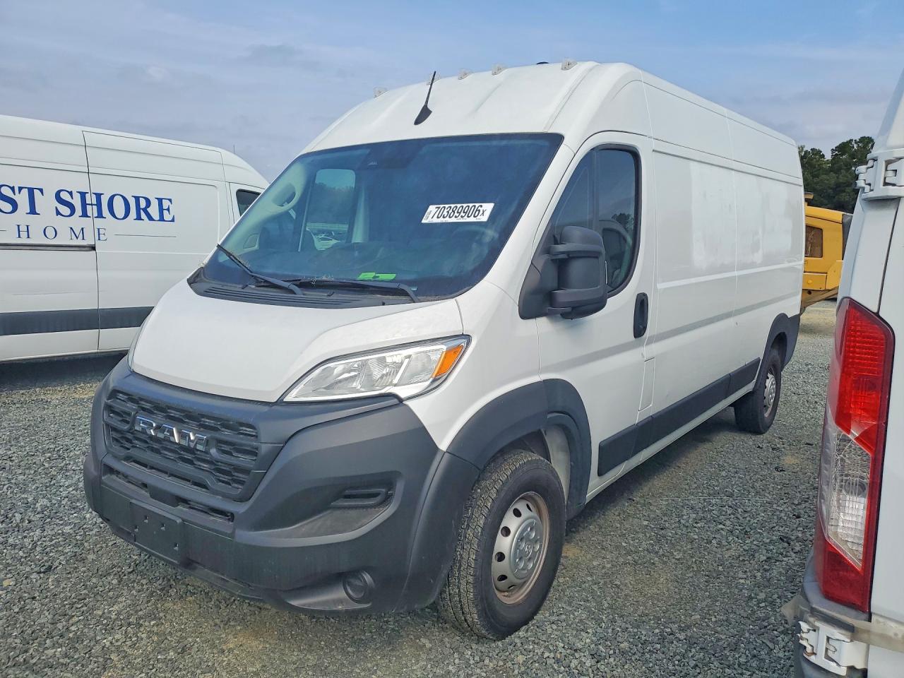 2023 RAM PROMASTER 3500 HIGH | 3C6MRVHG9PE592433 | UPCARS