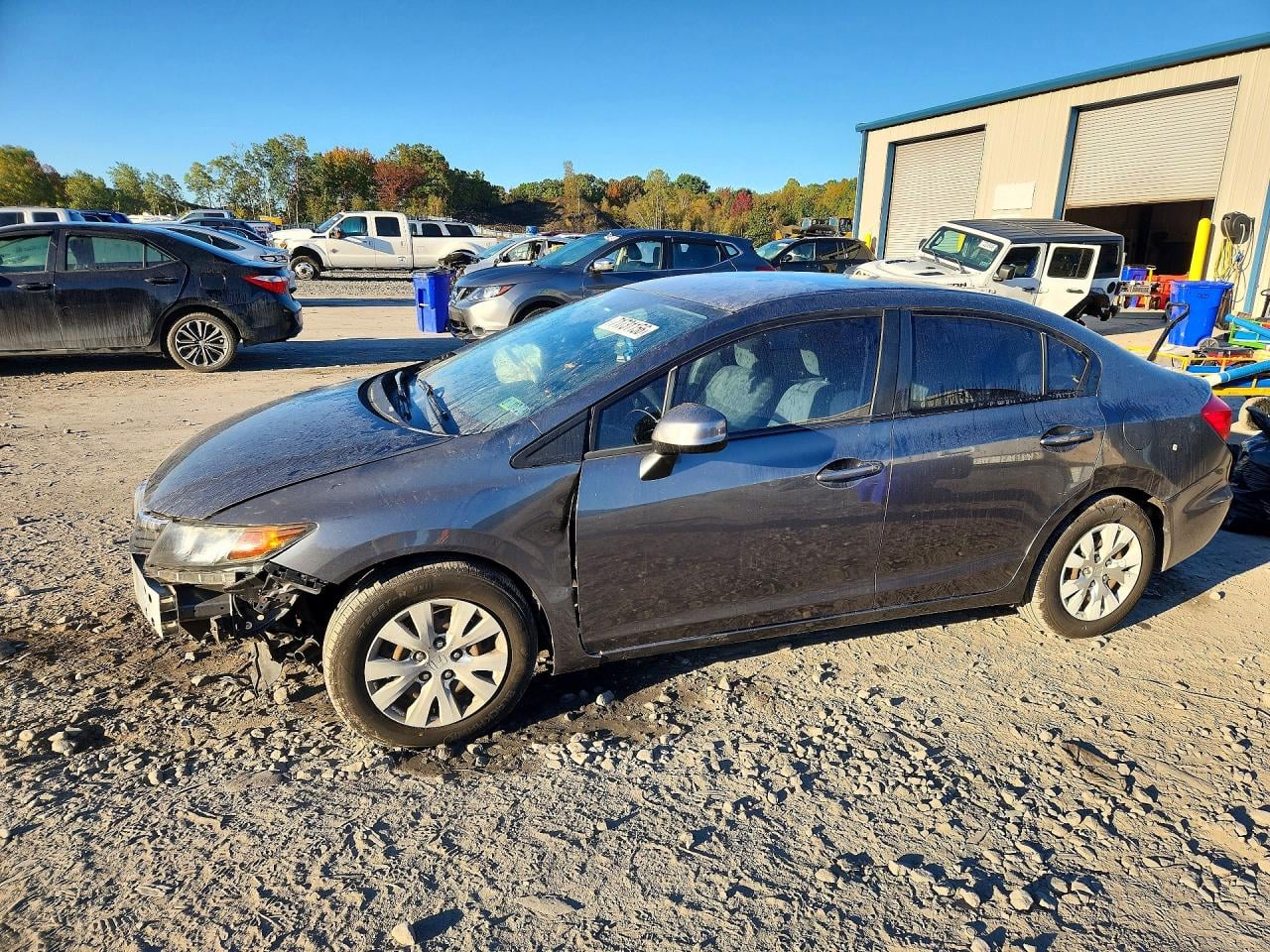 2012 HONDA CIVIC LX | 19XFB2F51CE344886 | UPCARS