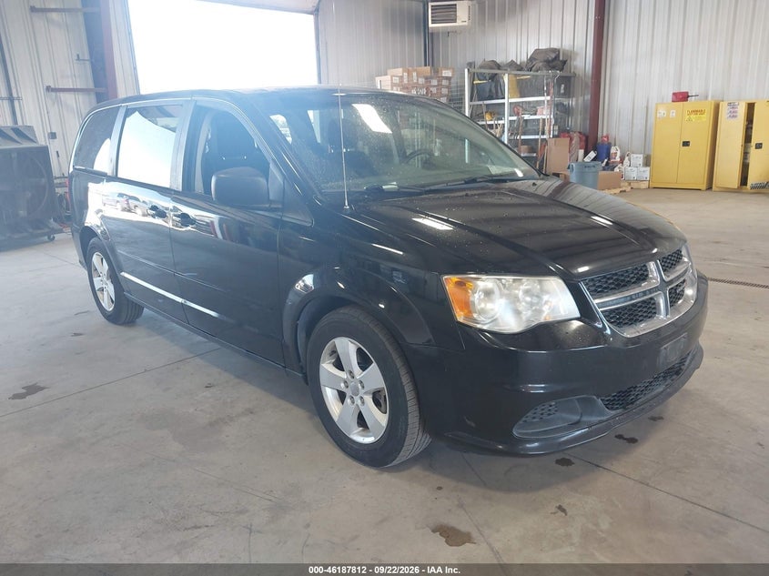2013 DODGE GRAND CARAVAN SE | 2C4RDGBG1DR549457 | UPCARS