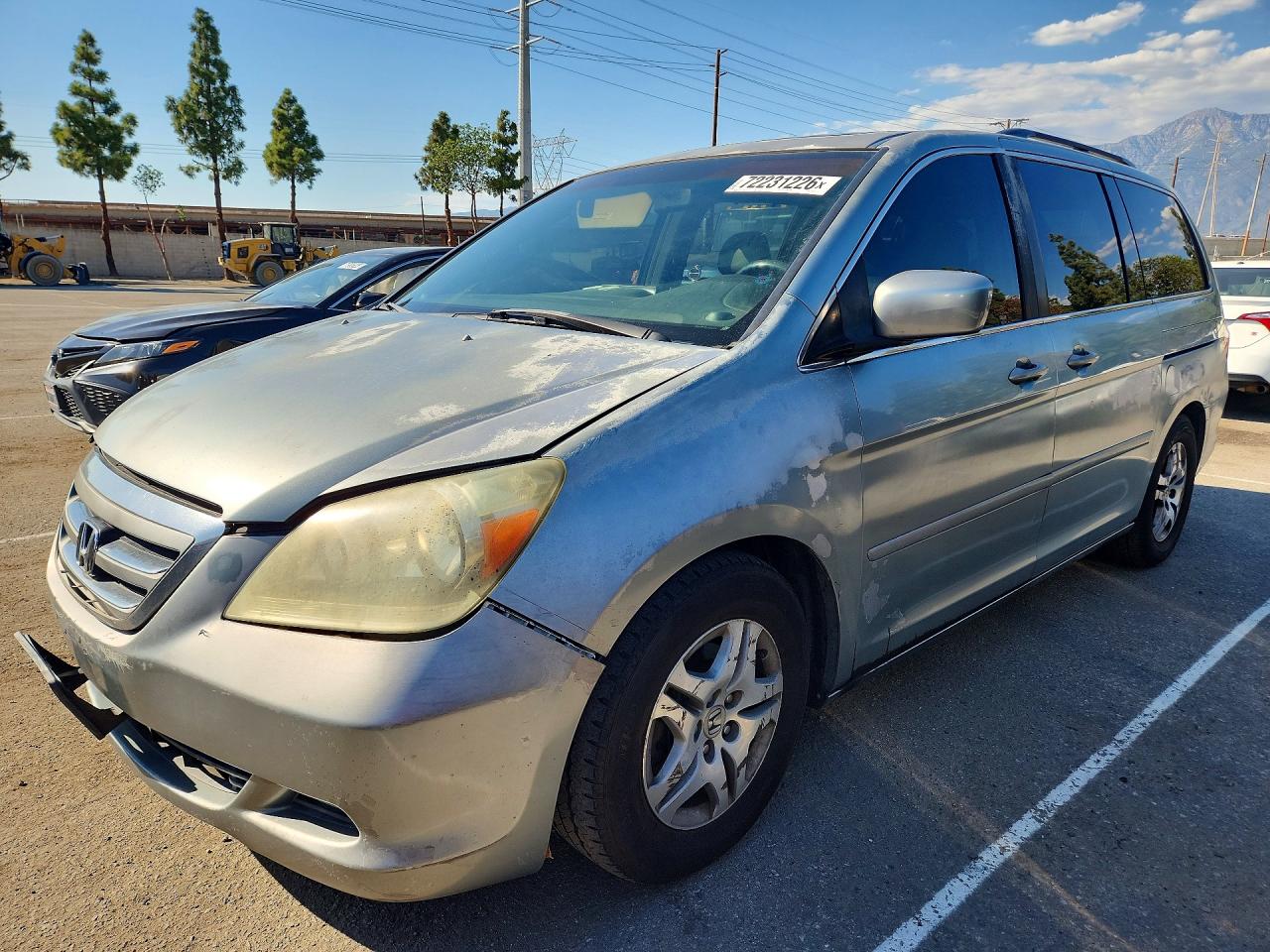 2006 HONDA ODYSSEY EXL | 5FNRL386X6B109729 | UPCARS