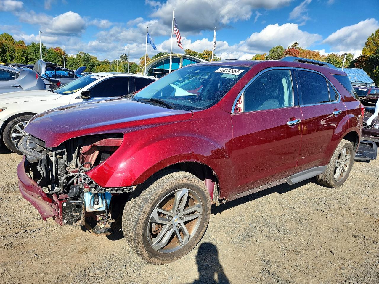 2017 CHEVROLET EQUINOX PREMIER | 2GNFLGEK6H6211802 | UPCARS