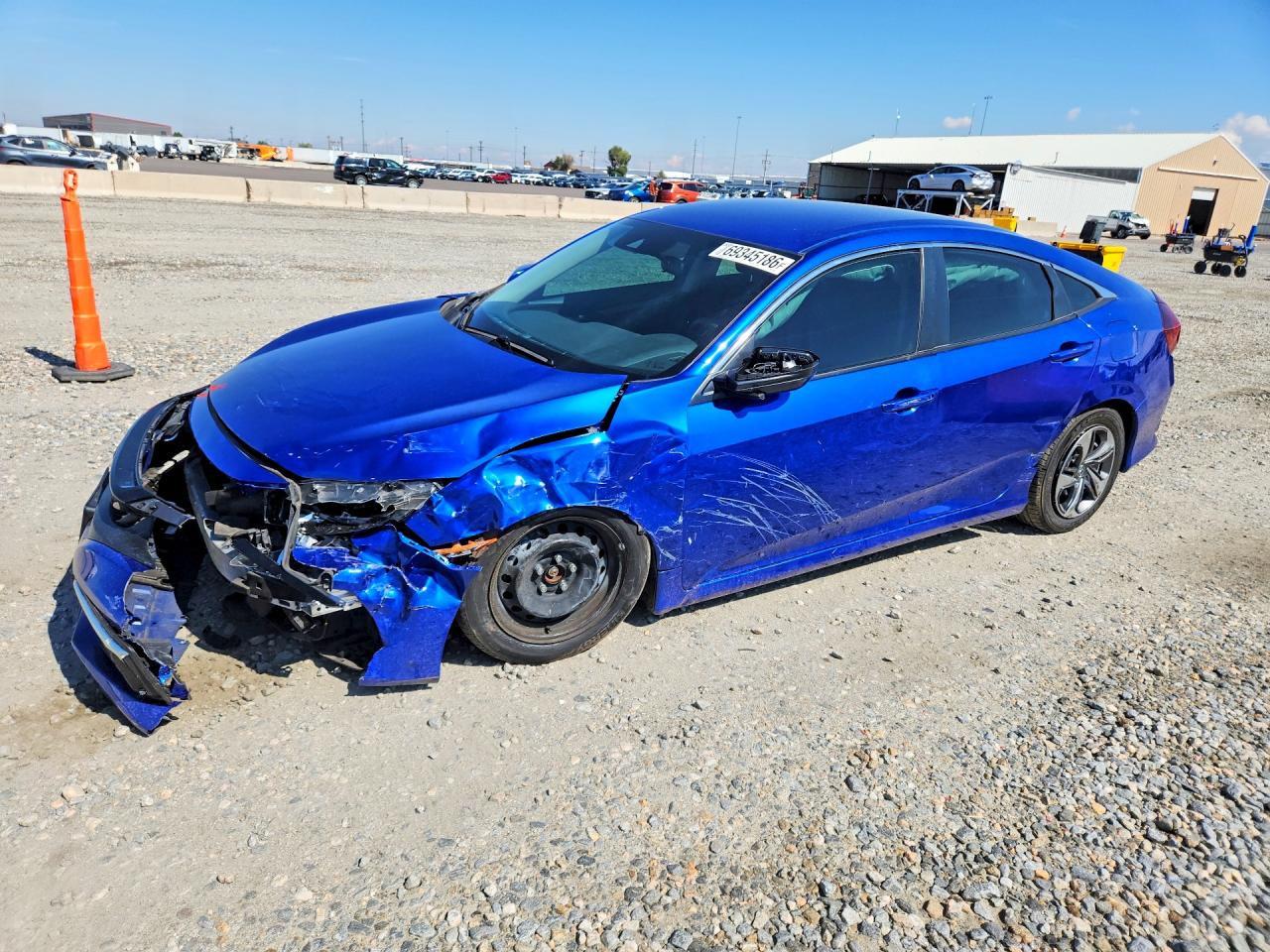 2019 HONDA CIVIC LX | 2HGFC2F65KH500826 | UPCARS