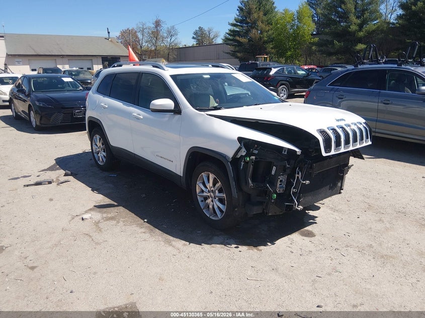 2016 JEEP CHEROKEE LIMITED | 1C4PJMDS8GW270650 | UPCARS