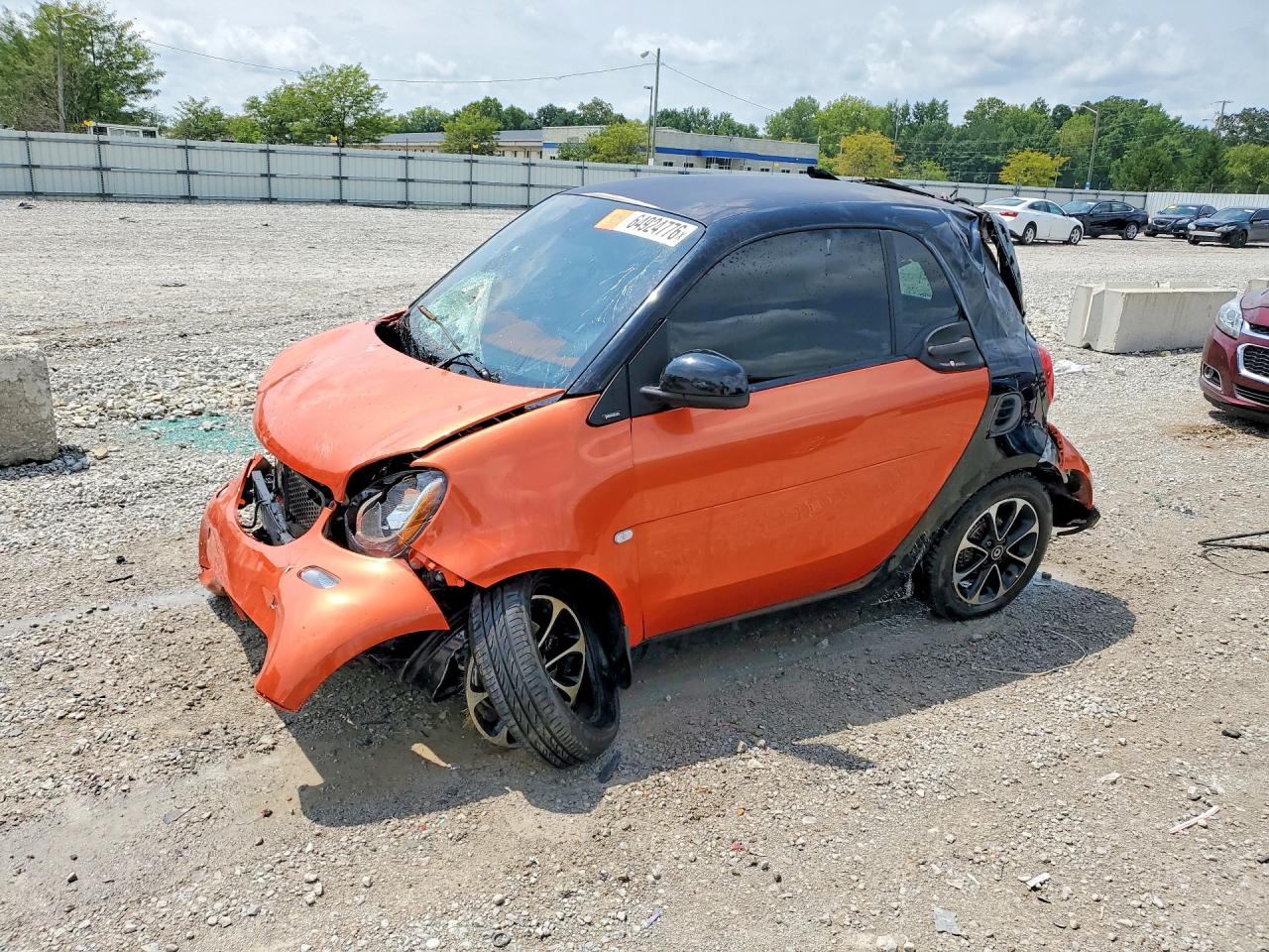 2016 SMART FORTWO | WMEFJ5DA5GK055745 | UPCARS