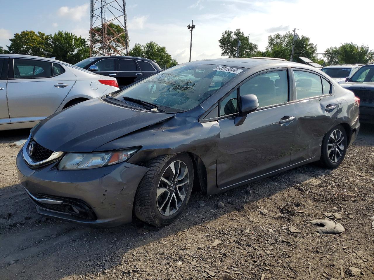 2013 HONDA CIVIC EXL | 19XFB2F90DE092181 | UPCARS