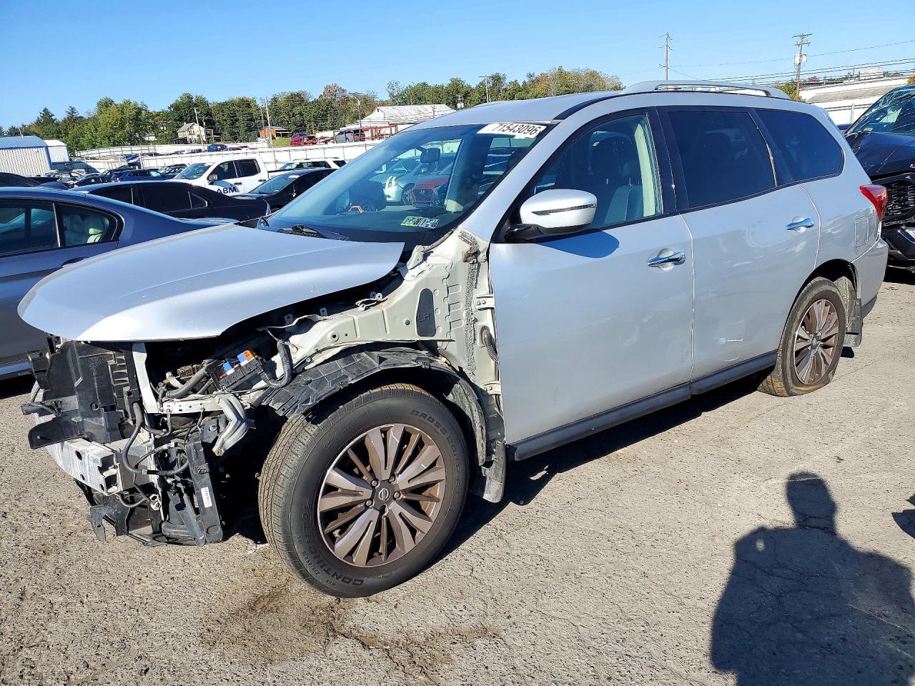 2019 NISSAN PATHFINDER S | 5N1DR2MMXKC632923 | UPCARS