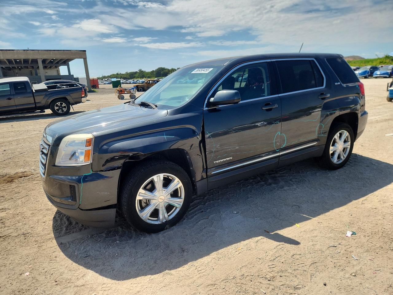 2017 GMC TERRAIN SLE | 2GKALMEK5H6113303 | UPCARS