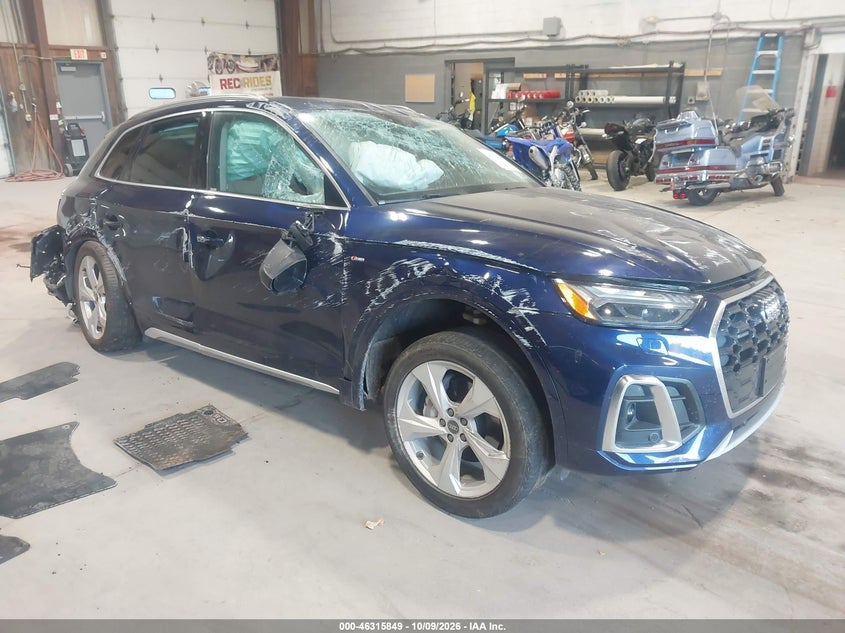 2022 AUDI Q5 PRESTIGE 45 TFSI S LINE QUATTRO S TRONIC | WA1FAAFY6N2063992 | UPCARS