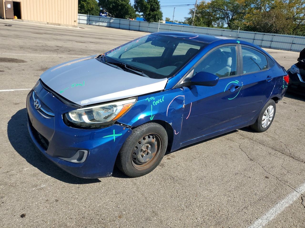 2017 HYUNDAI ACCENT SE | KMHCT4AE2HU286102 | UPCARS
