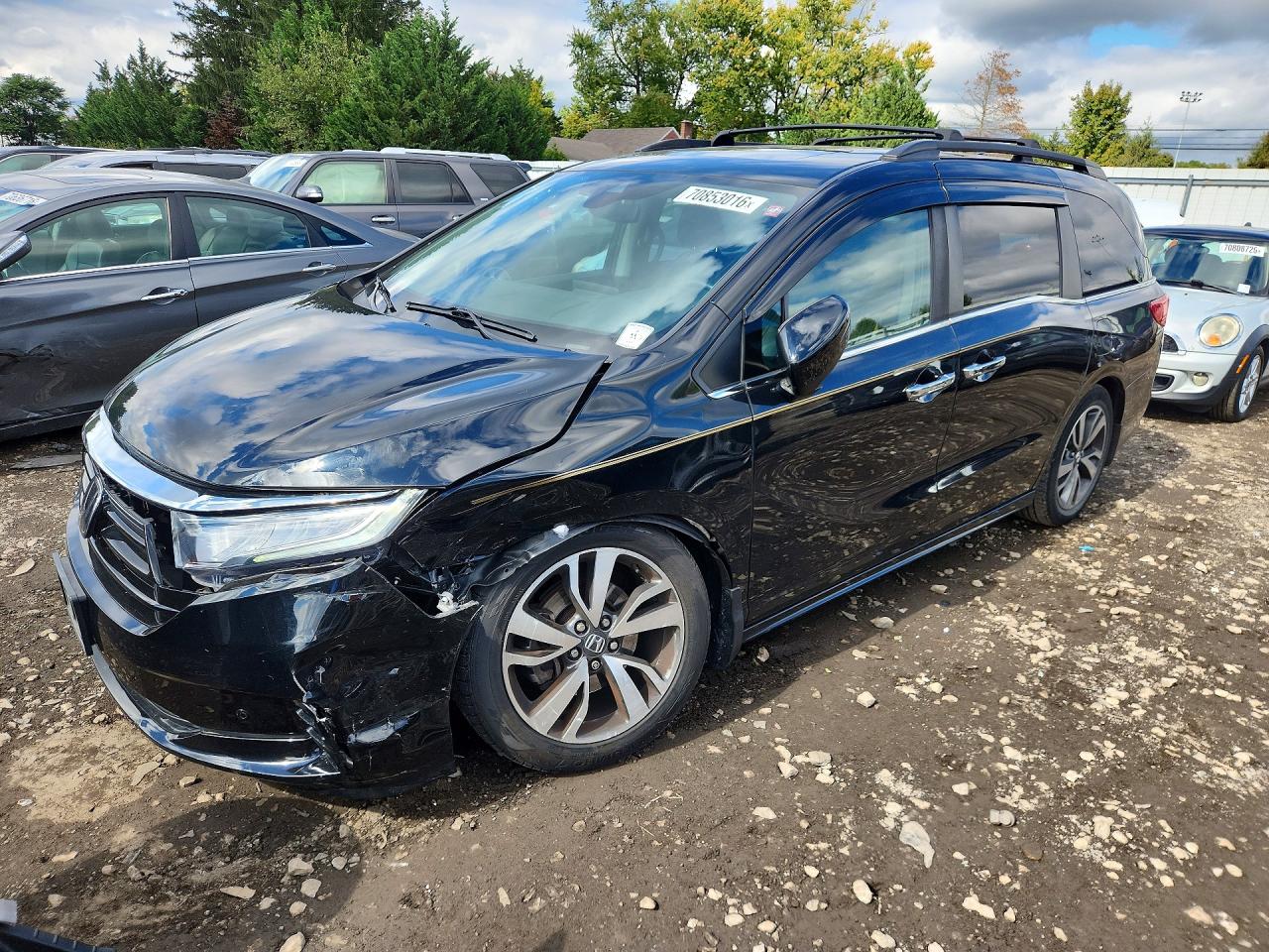 2021 HONDA ODYSSEY TOURING | 5FNRL6H8XMB040136 | UPCARS