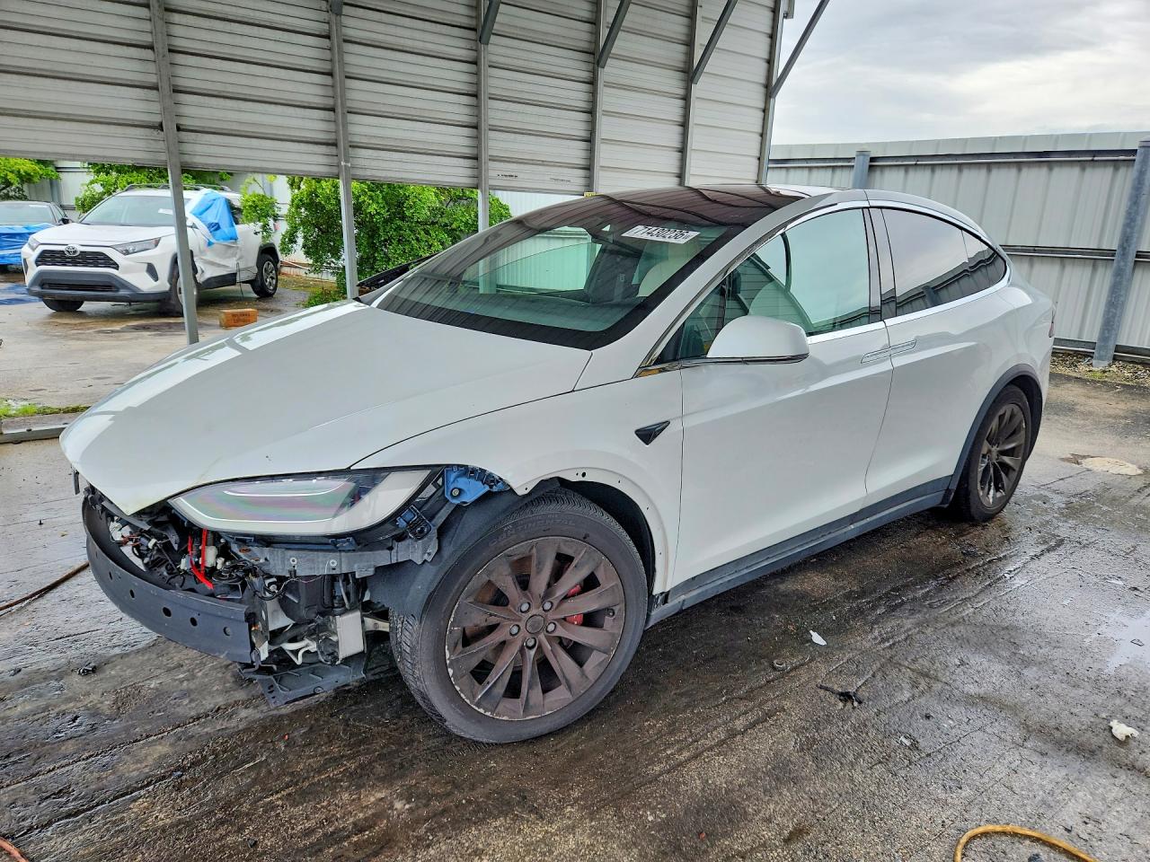 2021 TESLA MODEL X | 5YJXCBE45MF325375 | UPCARS