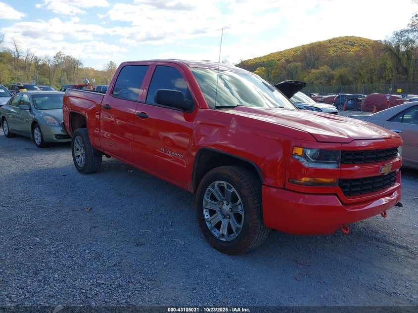 2018 CHEVROLET SILVERADO 1500 CUSTOM | 3GCUKPEC8JG252843 | UPCARS