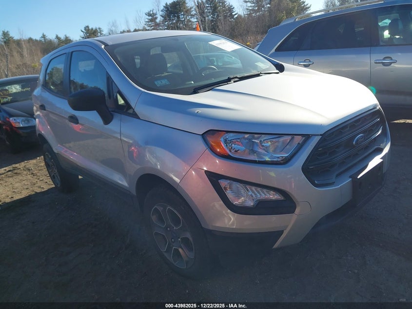 2021 FORD ECOSPORT S | MAJ6S3FL6MC408777 | UPCARS