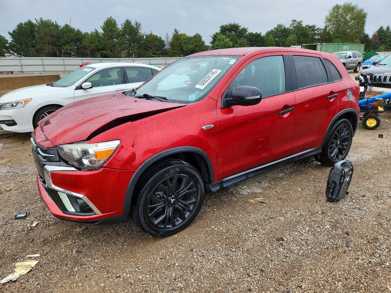 2018 MITSUBISHI OUTLANDER ES | JA4AP3AU7JU014307 | UPCARS