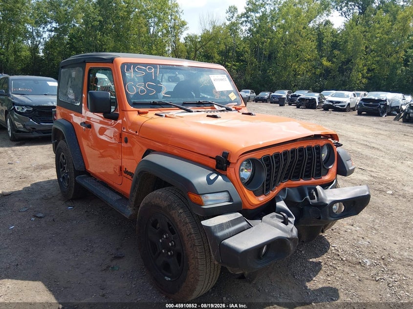 2025 JEEP WRANGLER 2-DOOR SPORT 4X4 | 1C4PJXAN3SW631713 | UPCARS