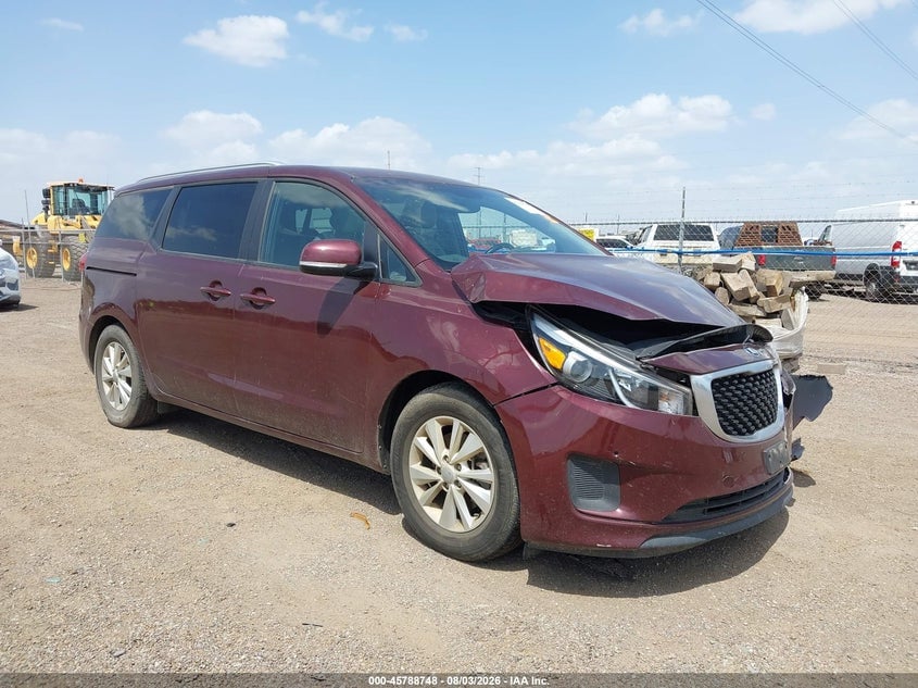 2017 KIA SEDONA LX | KNDMB5C16H6319909 | UPCARS