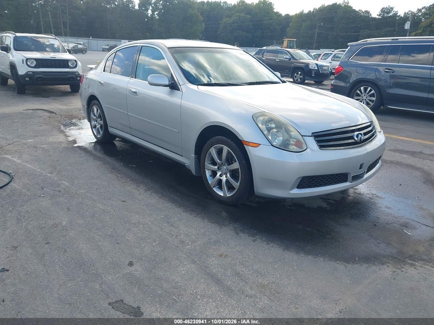 2006 INFINITI G35X | JNKCV51F46M604942 | UPCARS