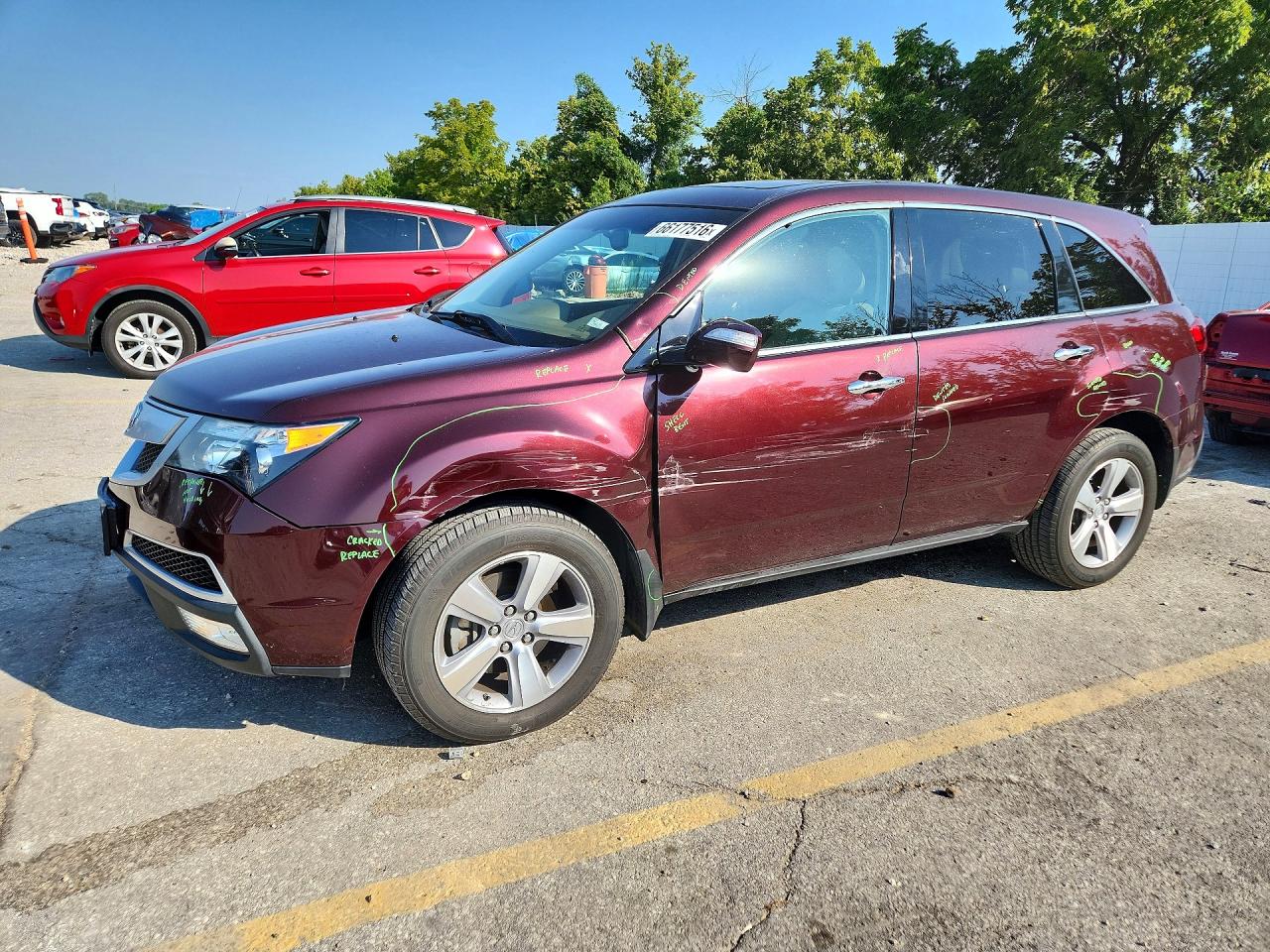2013 ACURA MDX TECHNOLOGY | 2HNYD2H37DH502808 | UPCARS