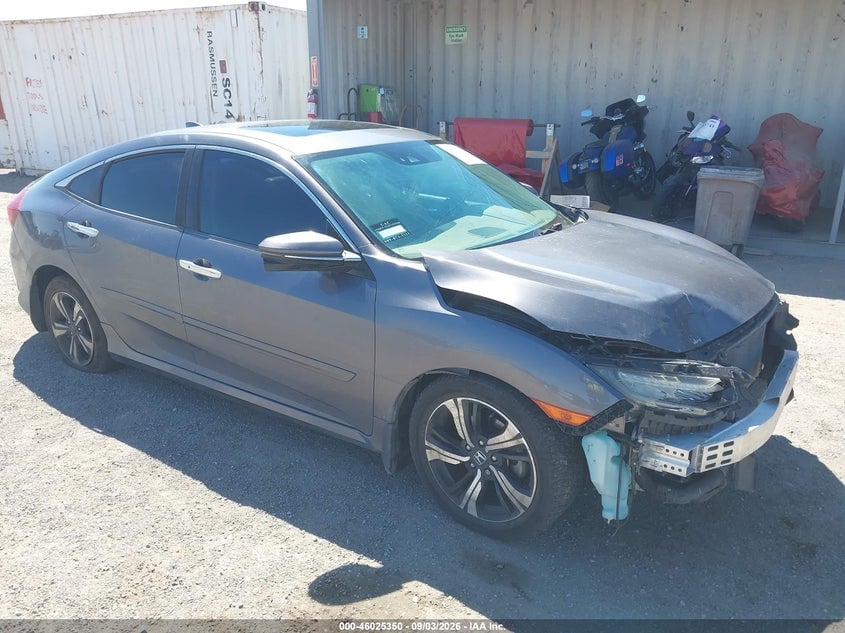 2017 HONDA CIVIC TOURING | 19XFC1F95HE203997 | UPCARS