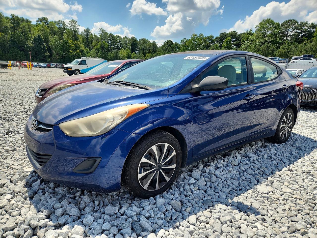2013 HYUNDAI ELANTRA GLS | KMHDH4AE5DU554396 | UPCARS