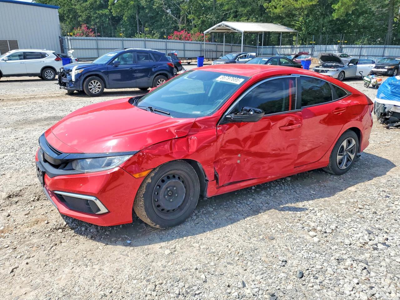 2020 HONDA CIVIC LX | 2HGFC2F69LH541607 | UPCARS