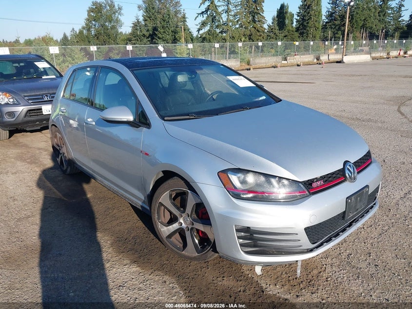 2017 VOLKSWAGEN GOLF GTI SE 4-DOOR | 3VW447AU2HM007912 | UPCARS