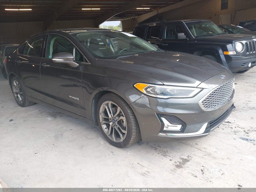 2019 FORD FUSION HYBRID TITANIUM | 3FA6P0RU1KR140417 | UPCARS