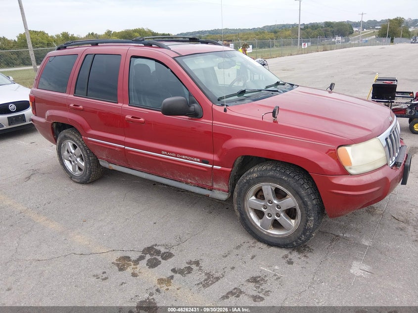 2004 JEEP GRAND CHEROKEE OVERLAND | 1J8GW68J94C334490 | UPCARS