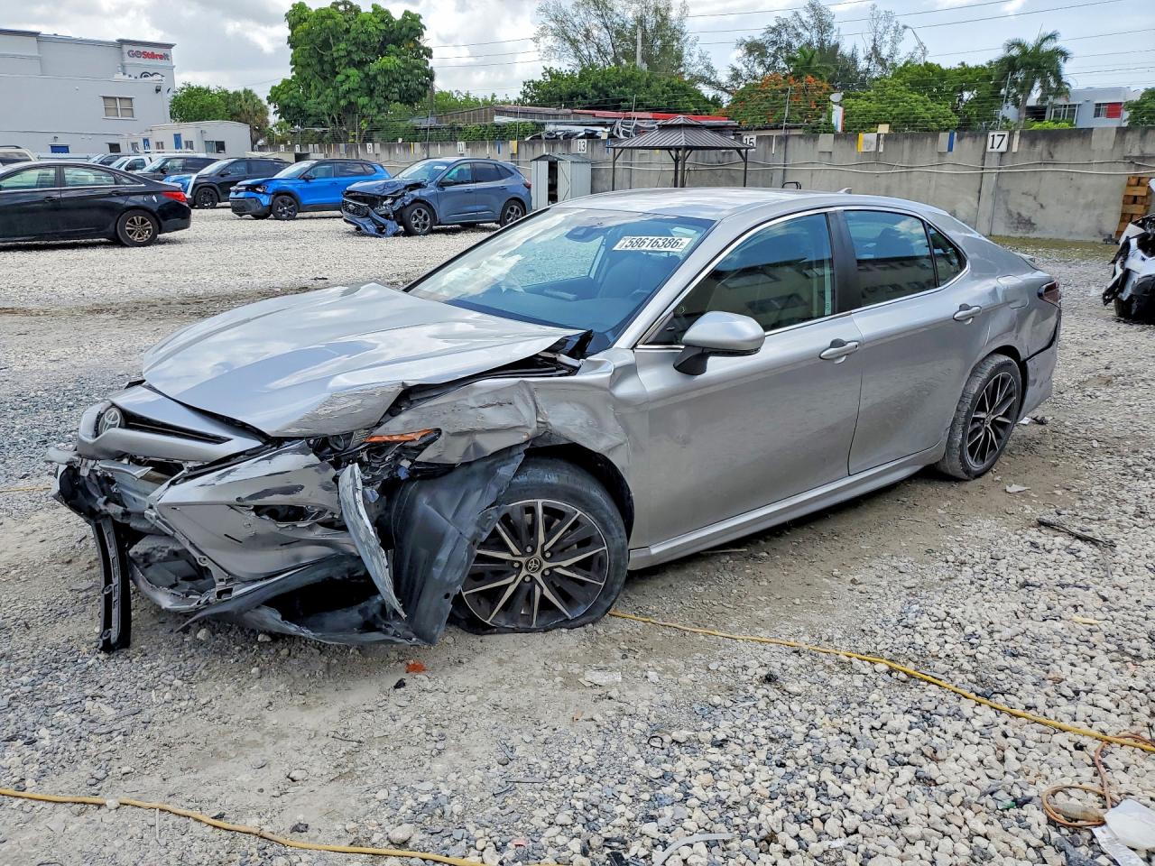 2022 TOYOTA CAMRY SE | 4T1G11AK8NU651454 | UPCARS
