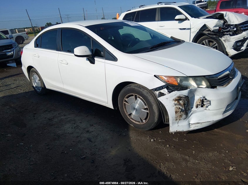 2012 HONDA CIVIC HF | 2HGFB2F61CH548845 | UPCARS
