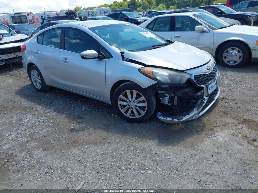 2014 KIA FORT EX | KNAFX4A85E5108784 | UPCARS