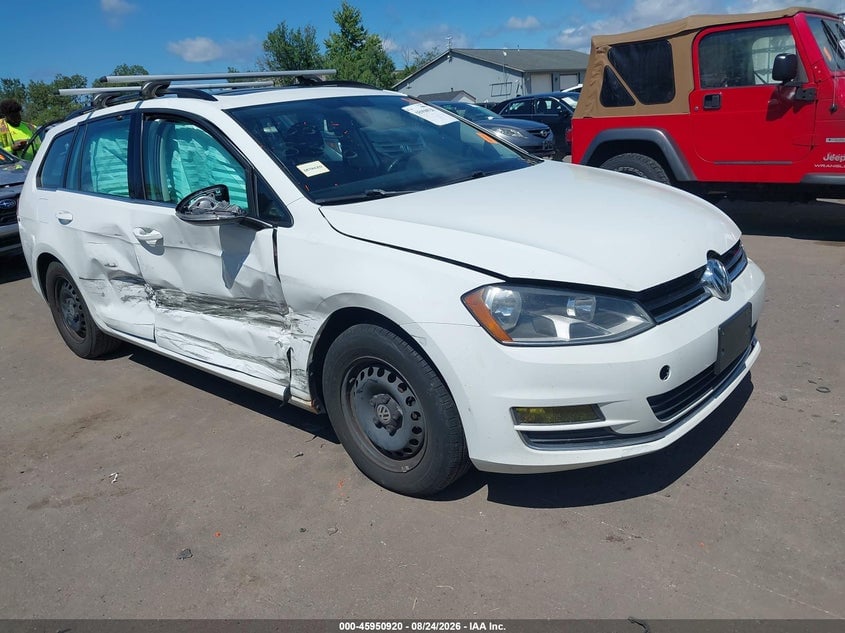 2016 VOLKSWAGEN GOLF SPORTWAGEN TSI SE 4-DOOR | 3VWC17AU2GM515140 | UPCARS