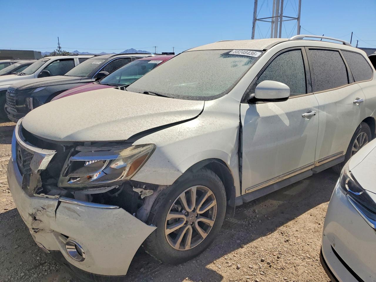 2013 NISSAN PATHFINDER S | 5N1AR2MN7DC624423 | UPCARS