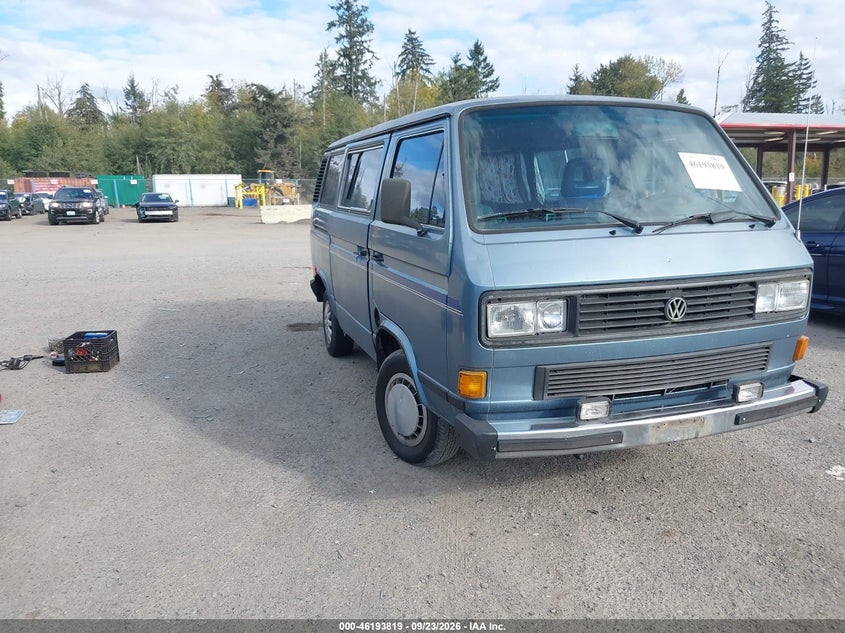 1987 VOLKSWAGEN VANAGON BUS | WV2YB0250HH006613 | UPCARS