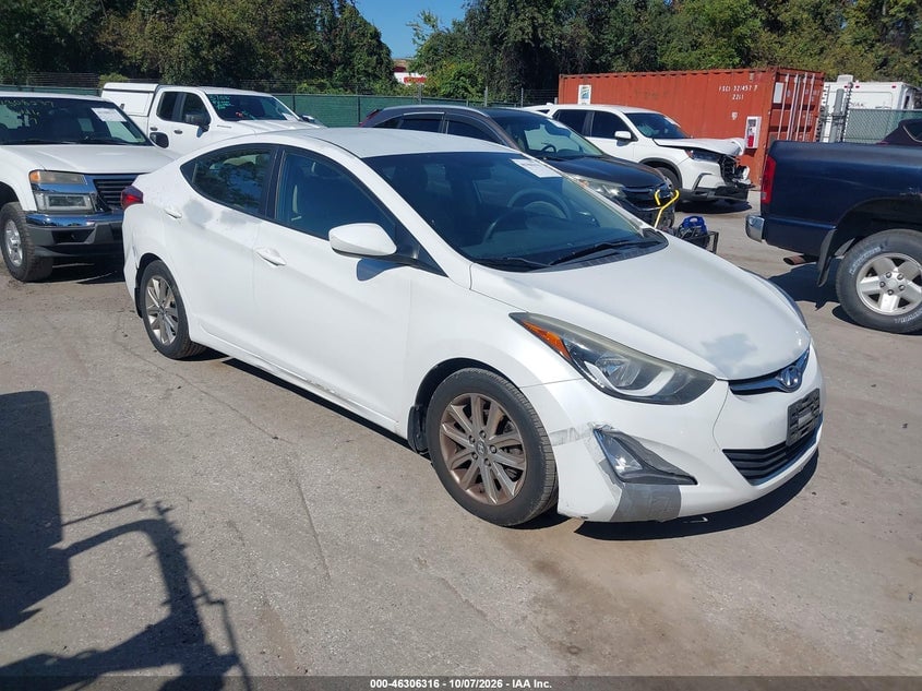 2015 HYUNDAI ELANTRA SE | 5NPDH4AE9FH576032 | UPCARS