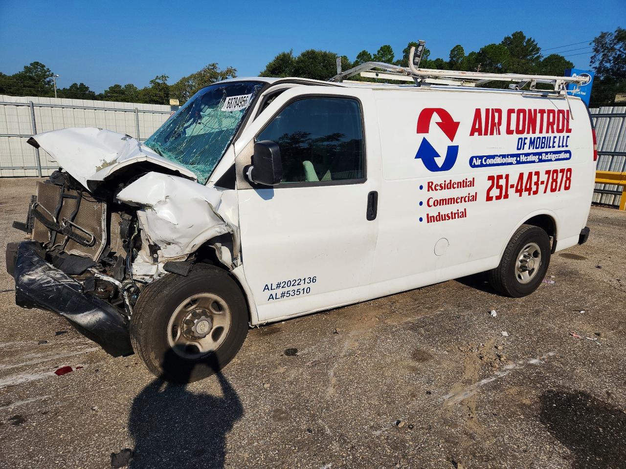 2015 CHEVROLET EXPRESS | 1GCWGFCF6F1155339 | UPCARS